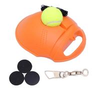 pumpumlia Istruttore di rimbalzo di pratica di tennis con l'attrezzatura portatile di pratica di tennis dell'attrezzatura degli assoli della corda