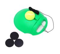 pumpumlia Istruttore di rimbalzo di pratica di tennis con l'attrezzatura portatile di pratica di tennis dell'attrezzatura degli assoli della corda