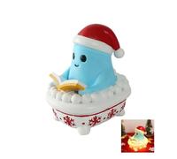 pumpumlia Lanterna riutilizzabile in resina Ghosting Dog Holiday Lanternn con illuminazione ad alta efficienza energetica per feste interne o esterne Atmosfere Facile Appendere Ghosting Dog