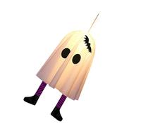 pumpumlia LED Incandescente Spettro Appeso Luce Tessuto Sicuro Decorazione di Halloween Per Indoor Outdoor Party Forniture Halloween LED Spectre Luce