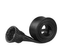 pumpumlia Manicotti per canna da pesca calzini copertura portatile rete intrecciata protezione rete intrecciata copertura protezione attrezzatura stoccaggio