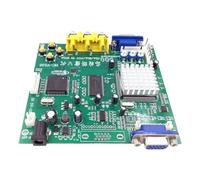 pumpumlia Modulo di conversione video a scansione automatica di quinta generazione adatto per console di gioco con calibrazione avanzata imaging convertitore VGA RGBS con reset