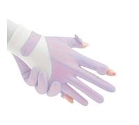 pumpumlia Outdoor Protezione solare Guanti Antiscivolo Signora Sottile Biciclette Equitazione Leggero Traspirante Guanto Sportivo Durevole Antiscivolo Ice Silk Biciclette Equitazione