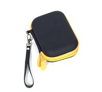 pumpumlia Piccola custodia in poliuretano per fotocamera, borsa portatile per fotocamere a pellicola, custodia multifunzione, Nero