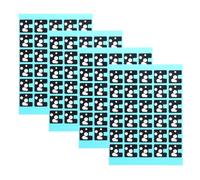 pumpumlia Poron Under Axises Pads Schiuma Albero Pad Singolo Posizionamento Consiglio Piede Pad Per Tastiera Meccanica 120PCS Tastiera Film Schiuma Interruttori Ottici Film Tastiere Meccaniche