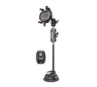 pumpumlia Portatile Cruscotto Parabrezza Supporto Del Telefono Ventosa Regolabile Mobile Stand Staffa Vivavoce Rotazioni Parabrezza Navigazione Per Auto Ventosa Per Emergencylights Mount Escort
