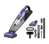 pumpumlia Portatile Handheld Cordless Aspirapolvere Cleaner Per Tappeto Legno Bordo Piastrelle Pet Capelli Divano Pavimento 10000Pa Forte Aspirazione Palmare