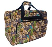 pumpumlia Pratica custodia protettiva in nylon per macchina da cucire, robusta custodia da viaggio con grande capacità per forniture da cucito, uso quotidiano, Colore: marrone., Taglia unica