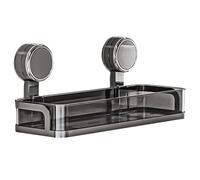 pumpumlia Pratico scaffale di stoccaggio a ventosa robusto scaffale di stoccaggio per bagni, cucine e camere da letto Organizzatori a ventosa