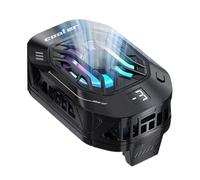 pumpumlia Radiatore del telefono da gioco con raffreddamento avanzato Versatile ventola di raffreddamento per smartphone Ventilatore portatile essenziale per lo streaming live radiatore del telefono