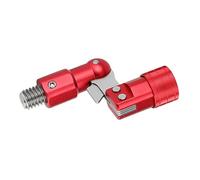 pumpumlia Rete da pesca Pali Giunto Pieghevole Adattatore Rotante 1/2 "Connettore Guadino Adattatori Connettori Giunti Adattatore Da Pesca A Mano