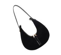 pumpumlia Retro Inspired Ascella Borse Donna Casual Borsa a Tracolla Pratica Pelle Ascelle Borsa Elegante Sera Borse Satchel Borsa, Nero , One Size
