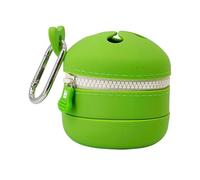 pumpumlia Sacchetto di immagazzinaggio della spazzatura del silicone elastico raccoglitore di rifiuti di pesca a mosca per attrezzatura all'aperto strumento di campeggio durevole portatile accessori