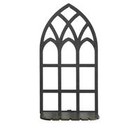 pumpumlia Scaffale da parete in legno scavato retrò multiuso da appendere mensole per decorazioni domestiche supporto in cristallo olio essenziale