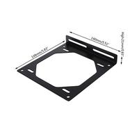 pumpumlia Scarica acqua Liquido Dissipatore di Calore Staffa Fan Radiatore Supporto Raffreddatore D'acqua Per 12/14CM Fan PC Esterno Per Caso Dissipatore di Calore
