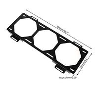pumpumlia Scarica acqua Liquido Dissipatore di Calore Staffa Fan Radiatore Supporto Raffreddatore D'acqua Per 12/14CM Fan PC Esterno Per Caso Dissipatore di Calore