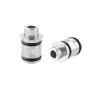 pumpumlia Smontaggio rapido Conversione Sedile Testa 12/15mm A 9mm Mozzo Assi Passanti Rilascio Rapido Adattatori di Conversione Forcella Enduring Leggero Leghe di Alluminio Rapido Smontaggio Assi