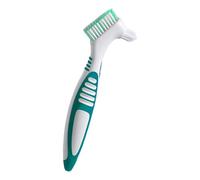 pumpumlia Spazzolino per protesi dentaria Spazzolini da denti finti Spazzolino da denti a doppia faccia per la cura della protesi
