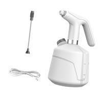 pumpumlia Spruzzatore elettrico portatile da giardino con ugello regolabile adatto per irrigazione efficiente delle piante da interno ed esterno per la cura delle piante da interno ed esterno
