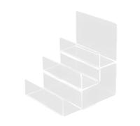 pumpumlia Struttura a rack in acrilico multistrato per riporre oggetti visibili per borse portafogli borsa borsa espositore trasparente portafoglio rack