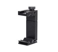 pumpumlia Supporto per cellulare regolabile Supporto Treppiede Adattatore Smartphone Con Hot Shoes Port E 1/4 "Fori per viti Accessorio Desktop