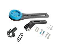 pumpumlia Supporto per computer per bici da strada regolabile fuori anteriore staffa di estensione per bici stand luce cronometro ciclismo tachimetro rack peso supporto per computer stand