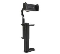 pumpumlia Supporto per smartphone regolabile Supporto per telefono portatile Texture Clip per telefono Staffa rotante per strumenti musicali Supporto per chitarra Morsetto