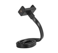 pumpumlia Supporto per telefono flessibile e regolabile a collo d'oca per tapis roulant auto 1/4 filettato supporto cellulare flessibile