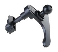 pumpumlia Supporto per telefono per auto, clip per presa d'aria, morsetto per tutti i conducenti, con connettore a sfera da 15 mm, semplice da usare, presa sicura, supporti mobili clip