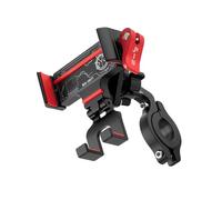 pumpumlia Supporto regolabile per telefono da bicicletta, antiscivolo, universale, per manubrio di bici e moto