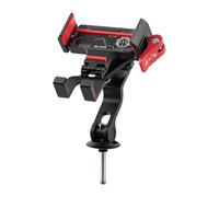 pumpumlia Supporto regolabile per telefono da bicicletta, antiscivolo, universale, per manubrio di bici e moto