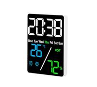 pumpumlia Sveglia Stazioni Meteo Orologio Digitale Umidità Temperatura Monitor Per Uso Domestico Uso Commerciale Stazioni Meteo