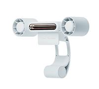 pumpumlia Tavolo alla moda portatile con lampada a LED regolabile personale-luce notturna ventilatore umidificatore freddo silenzioso con funzione di illuminazione Motore a doppia spazzola e basso