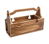 pumpumlia Tavolo pieghevole da picnic, stile vintage, in legno, per feste e feste all'aperto