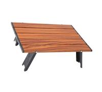 pumpumlia Tavolo portatile in alluminio con superfici resistenti alle intemperie, ideale per picnic, tailgating all'aperto, sala da pranzo e decorazione della casa, tavolo da pranzo pieghevole