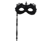 pumpumlia Unico partito portatile caratteristica intricato pavoni modello ideale per eventi a tema costruzione portatile maschera pizzo palmare