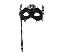 pumpumlia Unico partito portatile caratteristica intricato pavoni modello ideale per eventi a tema costruzione portatile maschera pizzo palmare