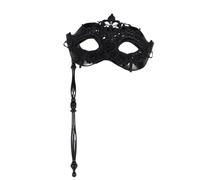 pumpumlia Unico partito portatile caratteristica intricato pavoni modello ideale per eventi a tema costruzione portatile maschera pizzo palmare