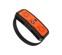 pumpumlia Ventaglio portatile da scrivania indossabile con clip in vita ricaricabile per campeggio all'aperto in viaggio forte ventilatore a vento