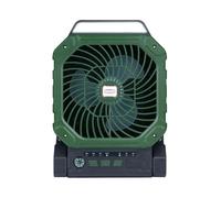 pumpumlia Ventilatore da campeggio all'aperto con ricarica solare/USB 7800 mAh batteria 4Wind Speed LED luce per viaggi campeggio refrigeratori all'aperto a batteria con funzione timer