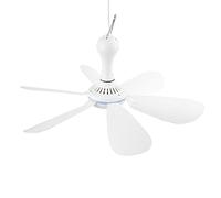 pumpumlia Ventilatore da soffitto da 16,5 '' Ventilatore da soffitto USB 5 V Ventilatori da canoa per casa camera da letto ufficio dormitorio dispositivo di raffreddamento 16,5 pollici Silenzioso