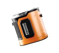 pumpumlia Ventilatore indossabile impermeabile con batteria ricaricabile a più livelli di velocità per escursioni in luoghi di lavoro e attività Ventola portatile regolabile a velocità multipla