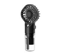 pumpumlia Ventilatore nebulizzatore portatile Raffreddamento Silenzioso Spray Palmare Silenzioso Con 4 Velocità USB Per Ufficio Casa Viaggio Portatile Spray Acqua Portatile Usb Ricaricabile Pal