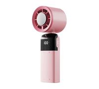 pumpumlia Ventilatore portatile da esterno portatile 0-100 velocità piccolo raffreddamento USB ricaricabile controllo raffreddamento con impacco freddo portatile palmare