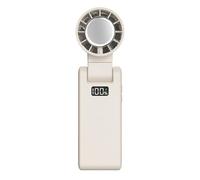 pumpumlia Ventilatore portatile da esterno portatile 0-100 velocità piccolo raffreddamento USB ricaricabile controllo raffreddamento con impacco freddo leggero pendolarismo