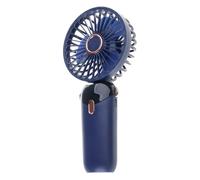 pumpumlia Ventilatore portatile Display Digitale Tranquillo Ricaricabile Tasca 6 Velocità Per Viaggi Ufficio Casa Outdoor Campeggio Outdoor