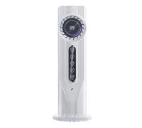 pumpumlia Ventola di raffreddamento ad aria portatile con 6 velocità e timer 6H radiatore da tavolo USB per camera da letto ufficio scrivania uso esterno ventilatore da tavolo portatile