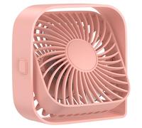 pumpumlia Ventola di raffreddamento da tavolo elettrica piccola raffreddamento ad aria di raffreddamento ABS Texture adatta per casa e ufficio camera da letto ventilatore