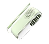 pumpumlia Ventola di Raffreddamento Palmare Silenziosa Design Senza Lama Struttura ABS Piccola Scrivania Portatile Per Ufficio Viaggi Casa Bladeless