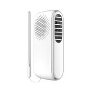 pumpumlia Ventola di Raffreddamento Palmare Silenziosa Design Senza Lama Struttura ABS Piccola Scrivania Portatile Per Ufficio Viaggi Casa Bladeless